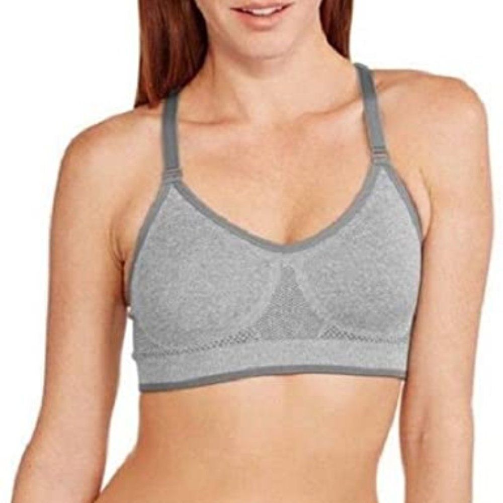 Danskin Now Purple Racerback Sports Bra XXL/2XG